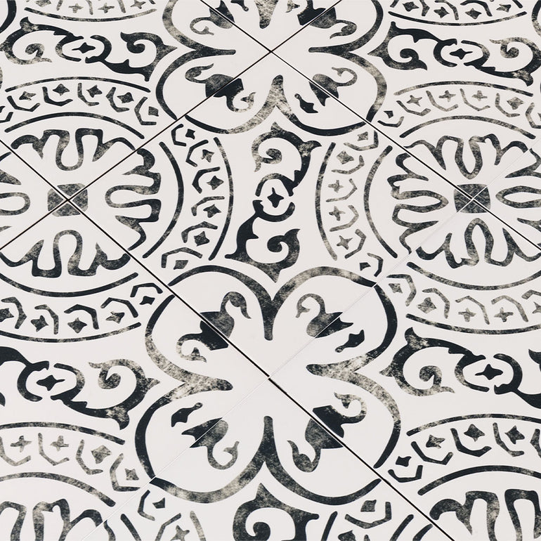 Paloma, 8" x 8" Porcelain Tile | NPAL8X8 | Patterned Tile by MSI