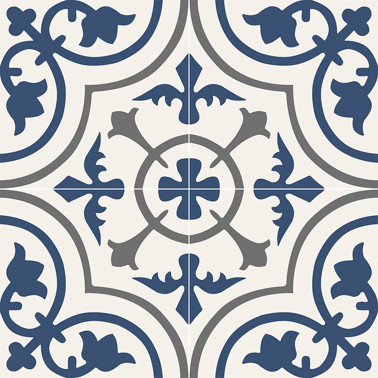 Zanzibar, 8" x 8" Porcelain Tile | NZAN8X8 | Patterned Tile by MSI