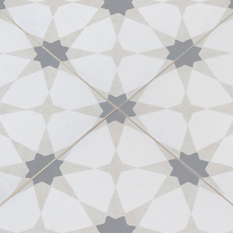 Zoudia, 8" x 8" Porcelain Tile | NZOU8X8 | Patterned Tile by MSI