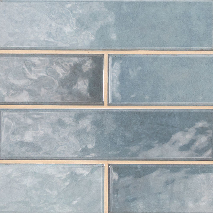 Renzo Denim, 3" x 12" | Ceramic Tile for Kitchens and Bathrooms