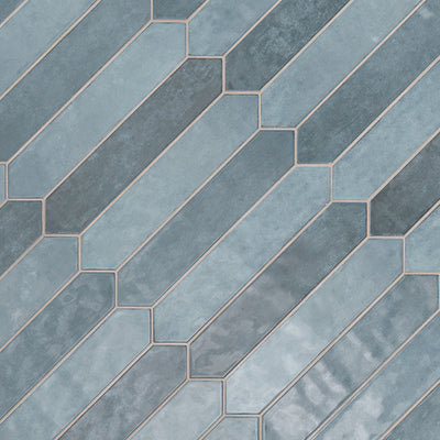 Renzo Denim Pickett, 2.5" x 13" - Ceramic Tile