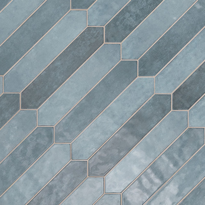 Renzo Denim Pickett, 2.5" x 13" - Ceramic Tile