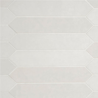 Renzo Dove Pickett 2.5" x 13" | Ceramic Tile for Kitchens & Bathrooms
