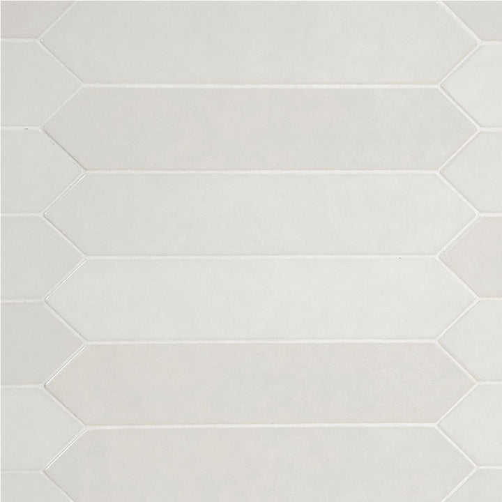 Renzo Dove Pickett 2.5" x 13" | Ceramic Tile for Kitchens & Bathrooms
