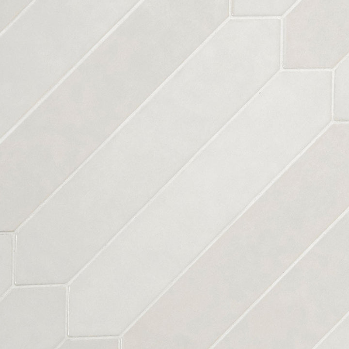 Renzo Dove Pickett 2.5" x 13" | Ceramic Tile for Kitchens & Bathrooms