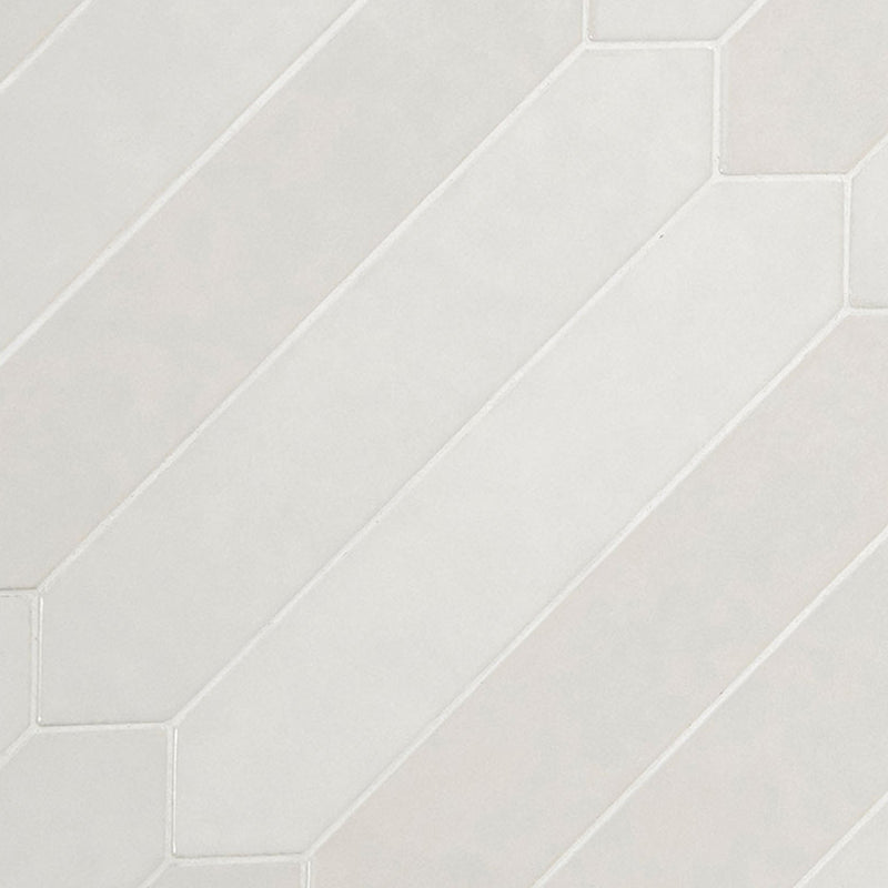 Renzo Dove Pickett 2.5" x 13" | Ceramic Tile for Kitchens & Bathrooms