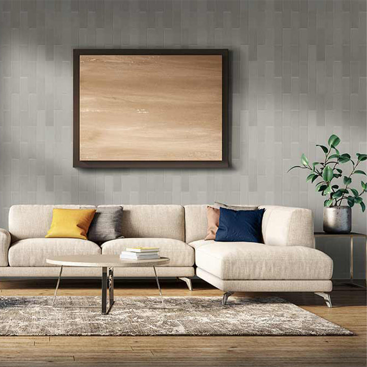 Renzo Dove, 3" x 12" | Ceramic Tile for Kitchens and Bathrooms