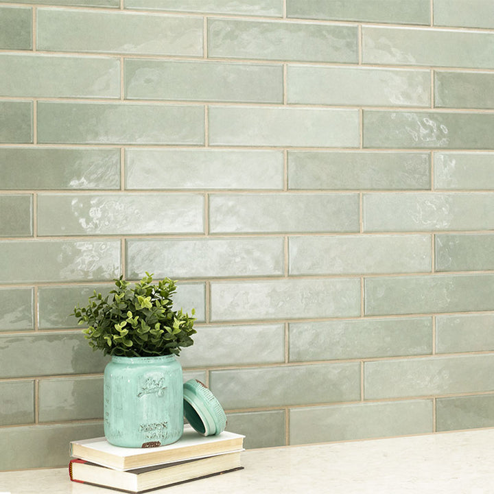 Renzo Jade, 3" x 12" | Ceramic Tile for Kitchens and Bathrooms