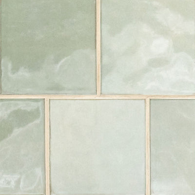 Renzo Jade, 5" x 5" | Ceramic Tile for Kitchens and Bathrooms