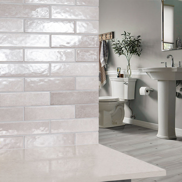 Renzo Sterling, 3" x 12" | Ceramic Tile for Kitchens and Bathrooms