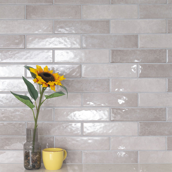 Renzo Sterling, 3" x 12" | Ceramic Tile for Kitchens and Bathrooms