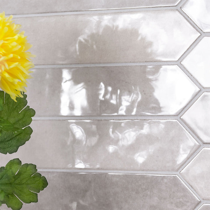Renzo Sterling Pickett 2.5" x 13" | Kitchen Backsplash & Wall Tile