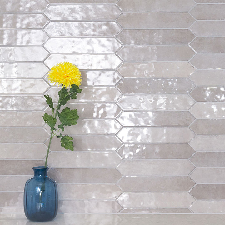 Renzo Sterling Pickett 2.5" x 13" | Kitchen Backsplash & Wall Tile