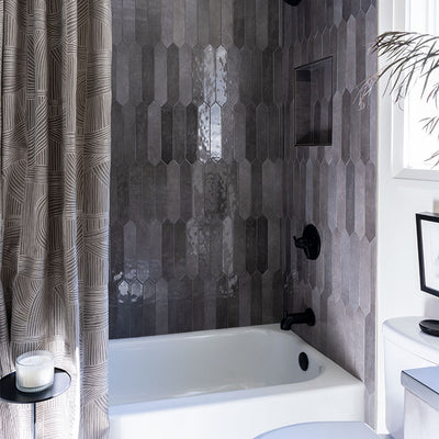 Renzo Storm Pickett 2.5" x 13" | Kitchen Backsplash & Wall Tile