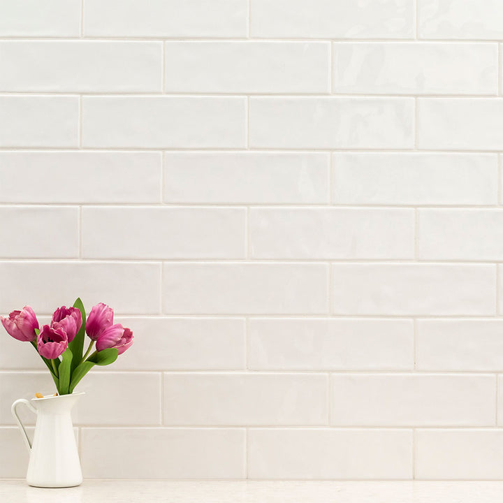 Crema Mix, 4" x 12" Ceramic Tile | Kitchen Backsplash Tile by MSI