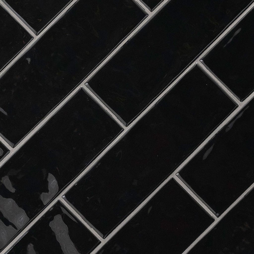 Ink Mix, 4" x 12" Ceramic Tile | Kitchen Backsplash Tile by MSI