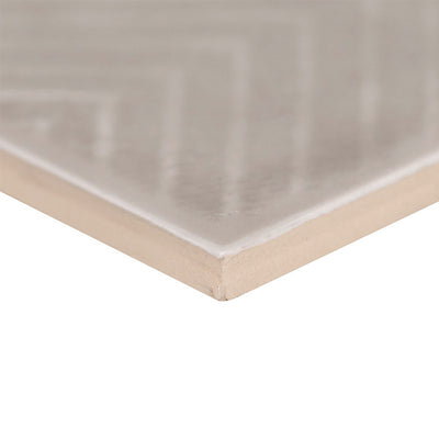 Warm Concrete 3D Mix, 4" x 12" Ceramic Tile | Kitchen and Wall Tile