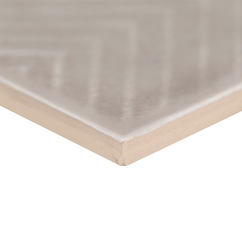 Warm Concrete 3D Mix, 4" x 12" Ceramic Tile | Kitchen and Wall Tile