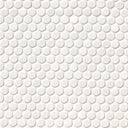 White, Penny Round Mosaic - Porcelain Tile