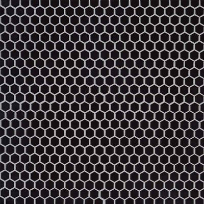 Glossy Black, Hexagon Mosaic | Porcelain Kitchen & Bath Tile by MSI