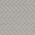 Gray, Herringbone Mosaic - Porcelain Tile