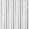 Matte White, Penny Round Mosaic - Porcelain Tile