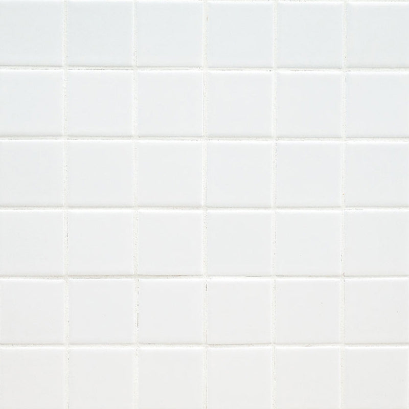 Matte White, 2" x 2" | Porcelain Tile by MSI | SMOT-PT-RETBIA-2X2M
