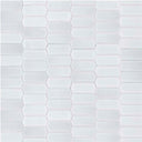 White Glossy Picket - Porcelain Tile