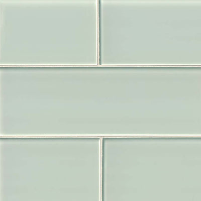 Arctic Ice, 4" x 12" Glass Tile | Kitchen and Bath Tile by MSI