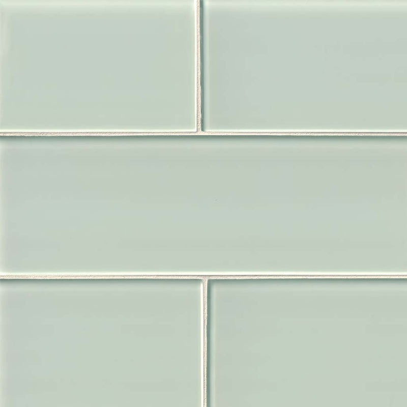 Arctic Ice, 4" x 12" Glass Tile | Kitchen and Bath Tile by MSI