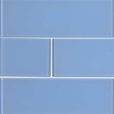 Royal Azure, 4" x 12" Glass Tile | Subway Kitchen & Bath Tile by MSI
