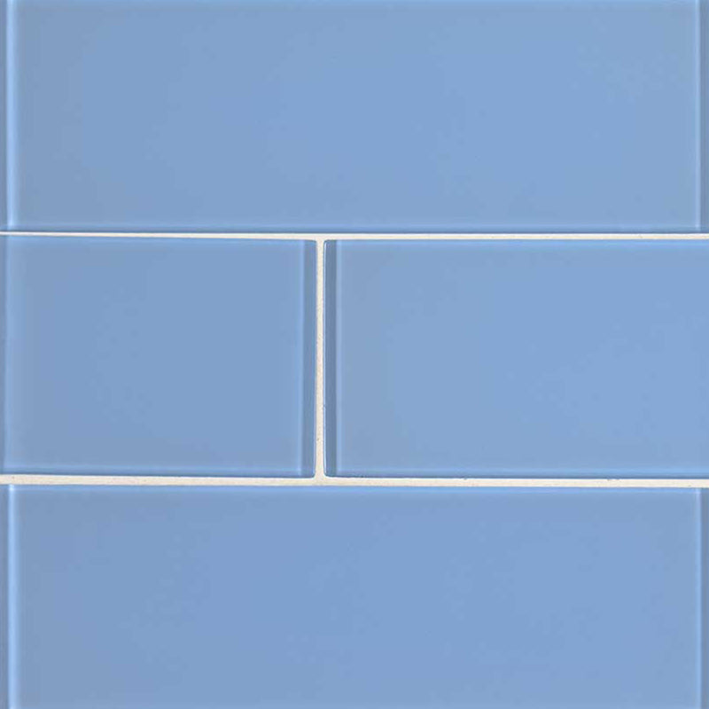 Royal Azure, 4" x 12" Glass Tile | Subway Kitchen & Bath Tile by MSI