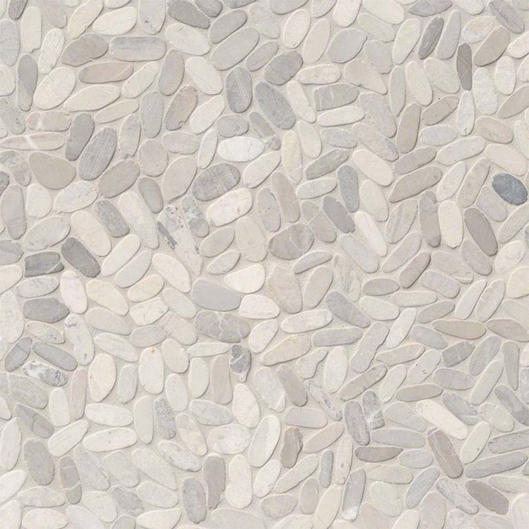 Sliced Truffle, Pebble Tile | Natural Stone Tile | SMOT-PEB-TRUFFLE