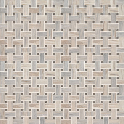 Angora Basketweave - Stone Tile