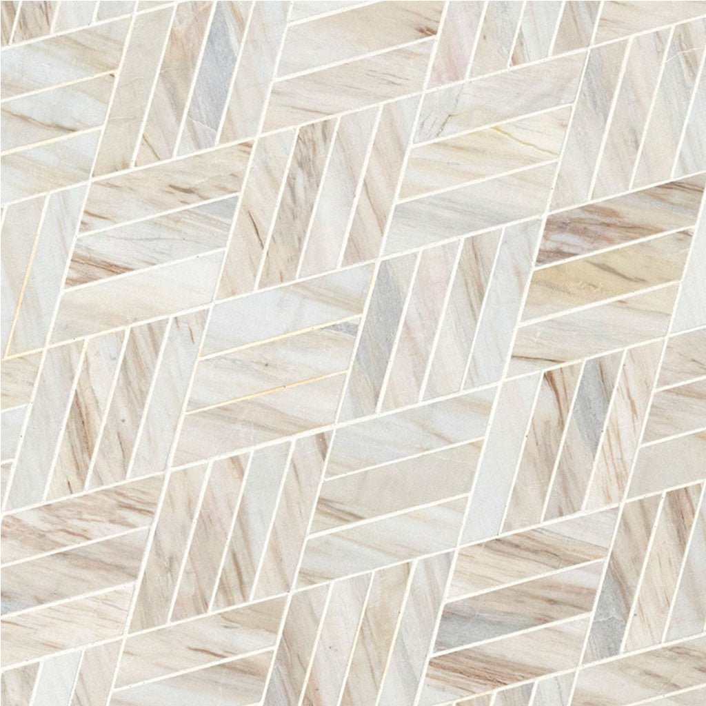 Angora Natural Stone Mosaic Tile | MSI