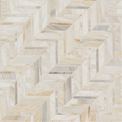 Athena Gold, Chevron Stone Tile | Marble Kitchen and Bath Tile by MSI