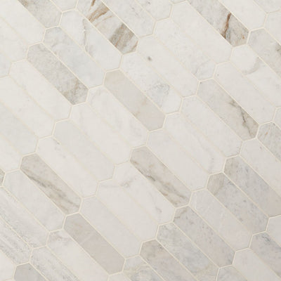 Venato White Picket Stone Tile | Kitchen and Bath Tile by MSI