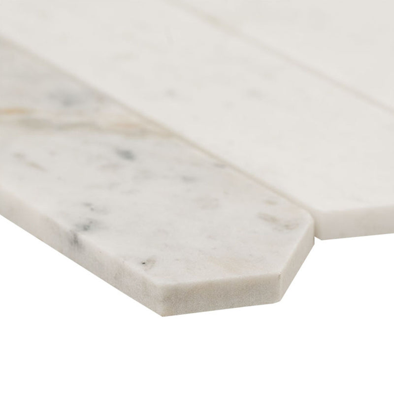 Venato White Picket Stone Tile | Kitchen and Bath Tile by MSI