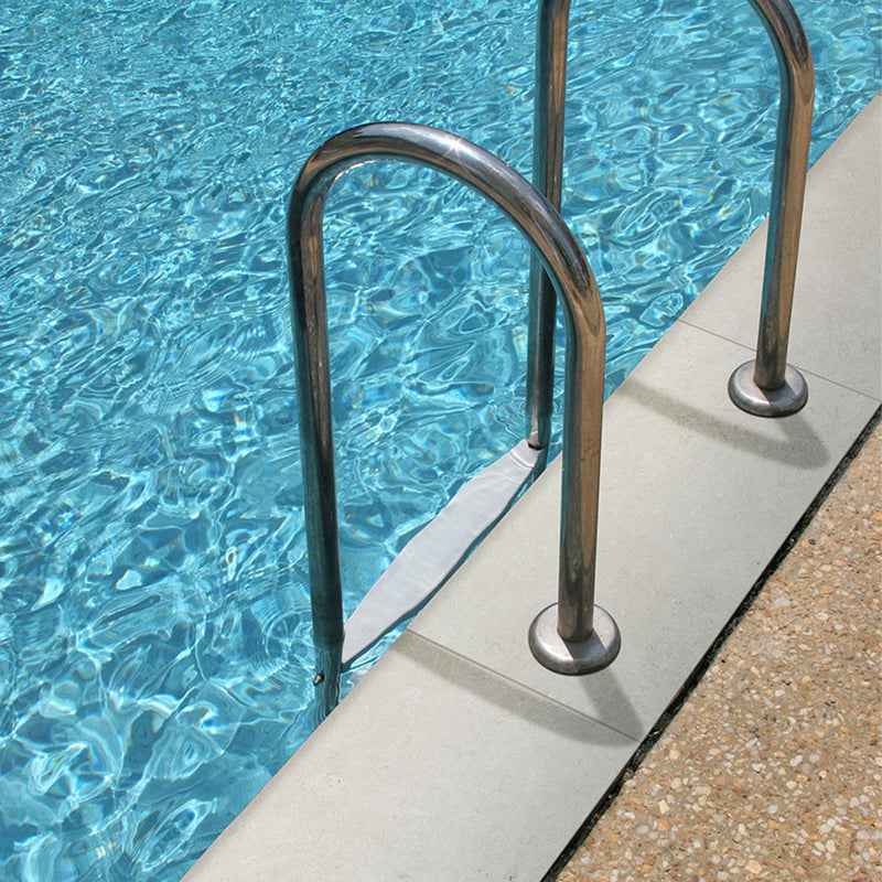 Living Style Pearl, 13" x 24" | 2CM Porcelain Pool Coping by MSI