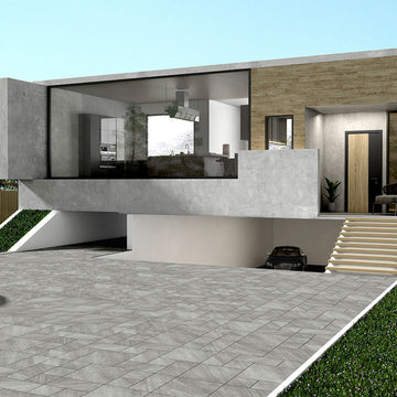 Fossil Snow, Pattern | 2CM Porcelain Outdoor Paver by MSI
