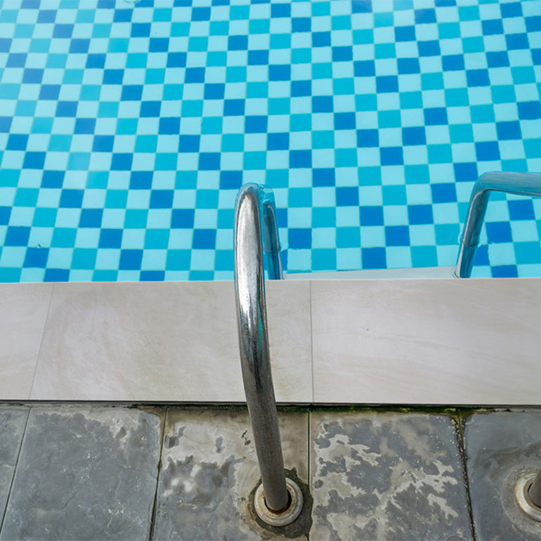 Praia Crema, 13" x 24" | 2CM Porcelain Pool Coping by MSI