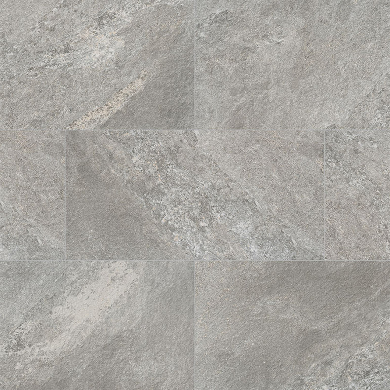 Quarzo Gray, 24" x 48" | MSI 2CM Porcelain Paver, LPAVNQUAGRA2448
