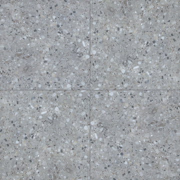 Terrazo Gris, 24" x 24" | 2CM Porcelain Pool Paver by MSI