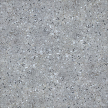 Terrazo Gris, 24" x 24" | 2CM Porcelain Pool Paver by MSI