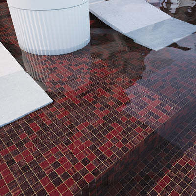 Madagascar, 3/4" 3/4" Glass Tile | Mosaic Tile by Bisazza