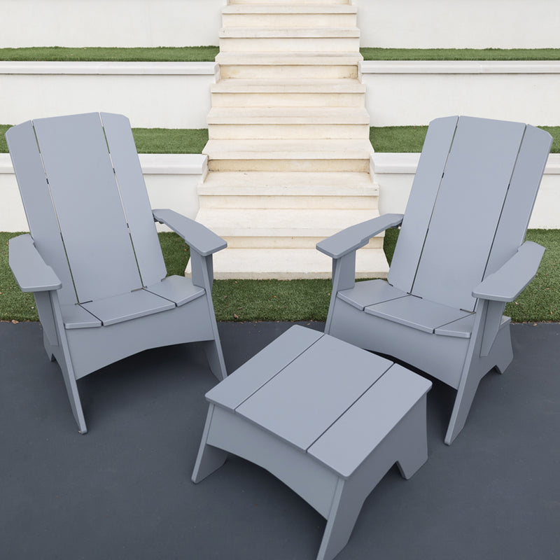 Ledge Lounger Mainstay Adirondack Chair with Ottoman