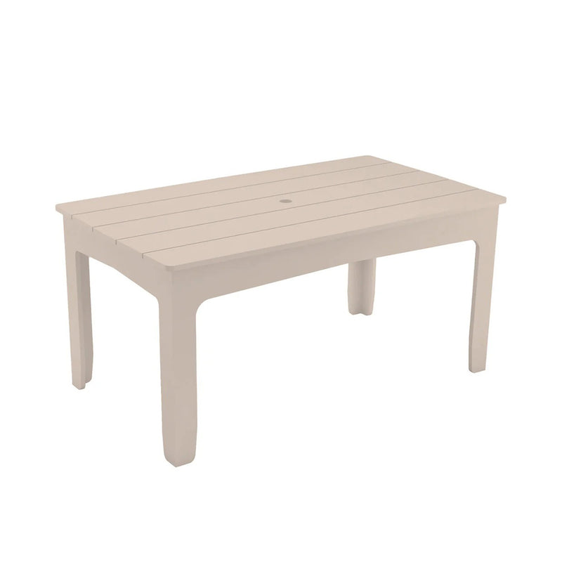 Ledge Lounger Mainstay Rectangular Dining Table | Patio Dining Set - Cloud