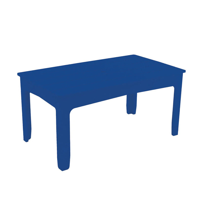 Ledge Lounger Mainstay Rectangular Dining Table | Patio Dining Set - Navy