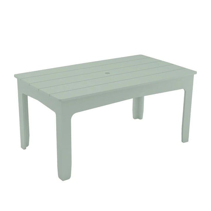 Ledge Lounger Mainstay Rectangular Dining Table | Patio Dining Set - Sage
