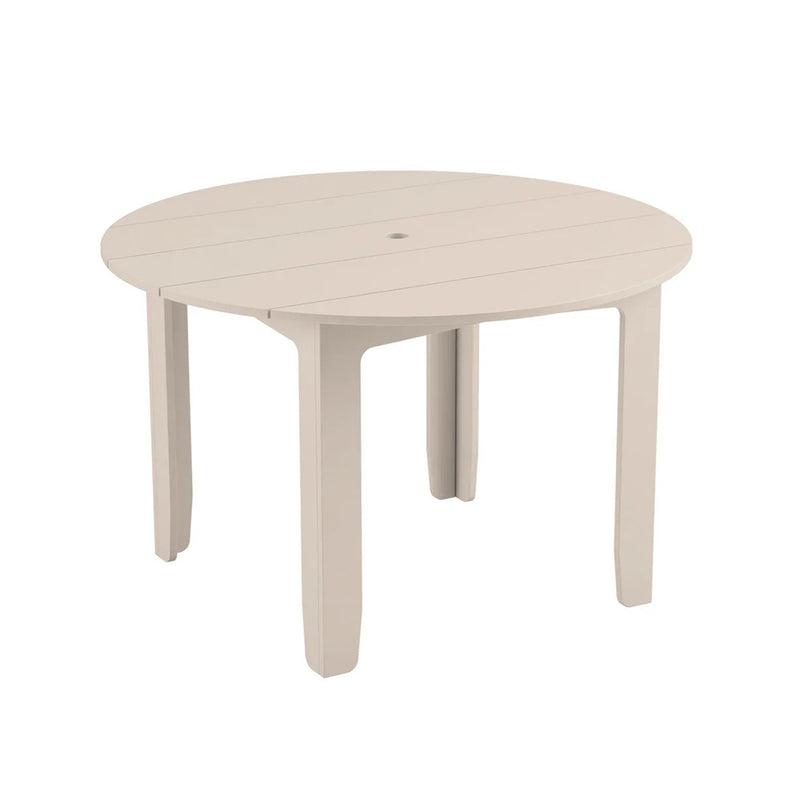 Ledge Lounger Mainstay Round Dining Table | Patio Dining Set - Cloud